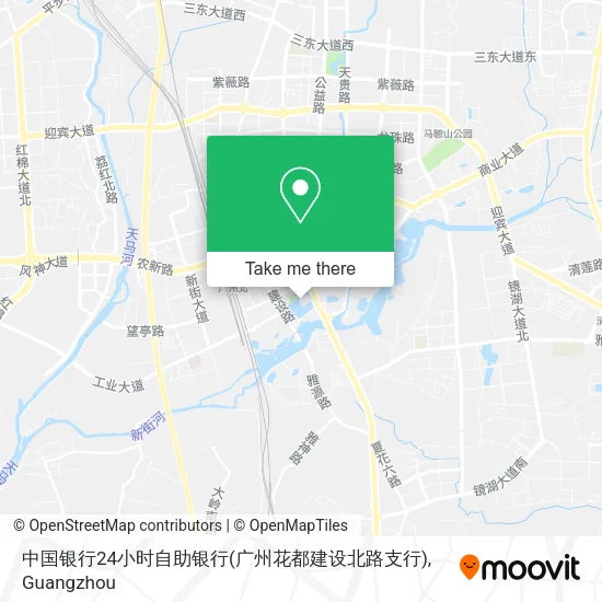 中国银行24小时自助银行(广州花都建设北路支行) map