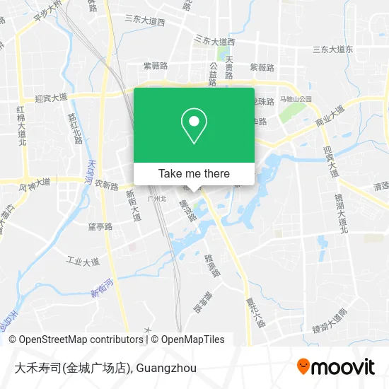 大禾寿司(金城广场店) map