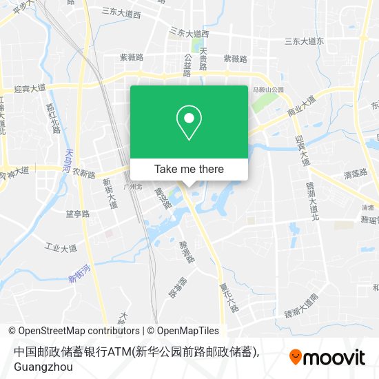 中国邮政储蓄银行ATM(新华公园前路邮政储蓄) map