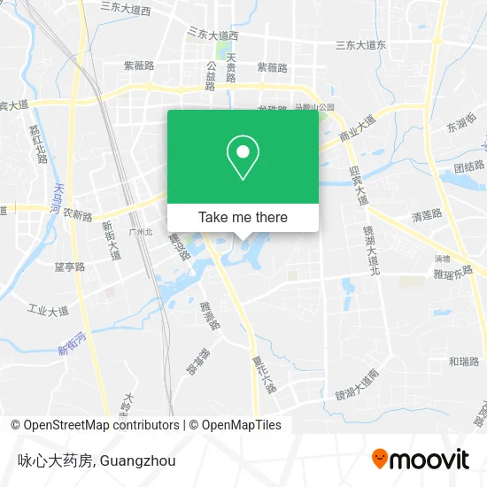 咏心大药房 map