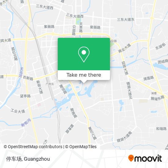 停车场 map
