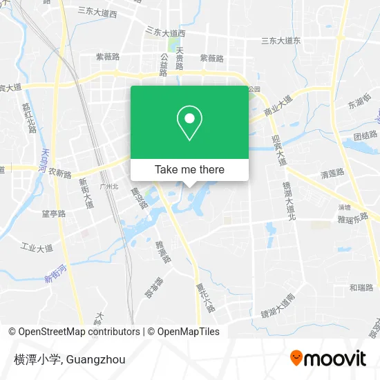 横潭小学 map