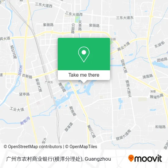 广州市农村商业银行(横潭分理处) map