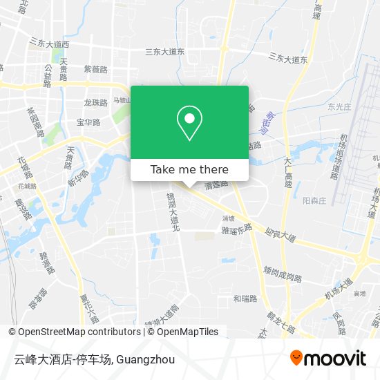 云峰大酒店-停车场 map