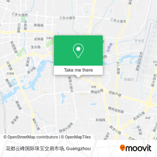 花都云峰国际珠宝交易市场 map