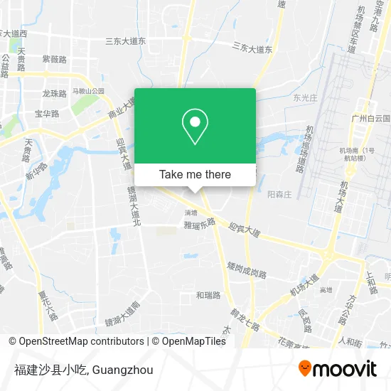 福建沙县小吃 map