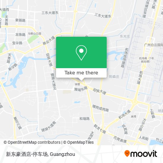 新东豪酒店-停车场 map