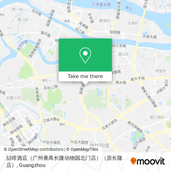 喆啡酒店（广州番禺长隆动物园北门店）（原长隆店） map