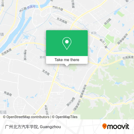 广州北方汽车学院 map
