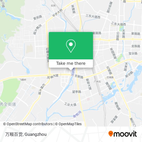 万顺百货 map