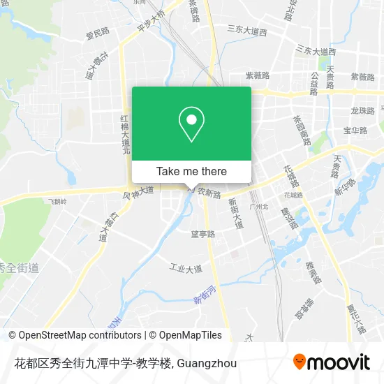 花都区秀全街九潭中学-教学楼 map