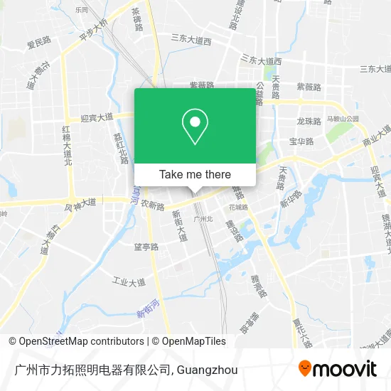 广州市力拓照明电器有限公司 map