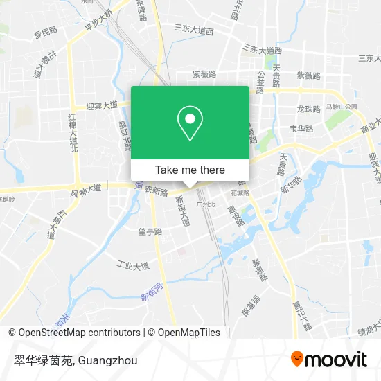 翠华绿茵苑 map