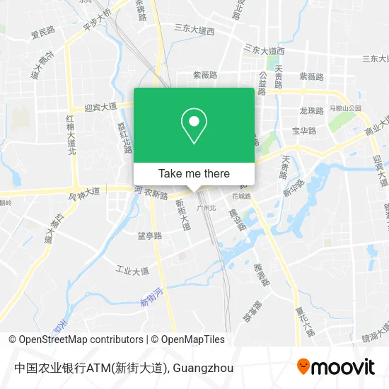 中国农业银行ATM(新街大道) map