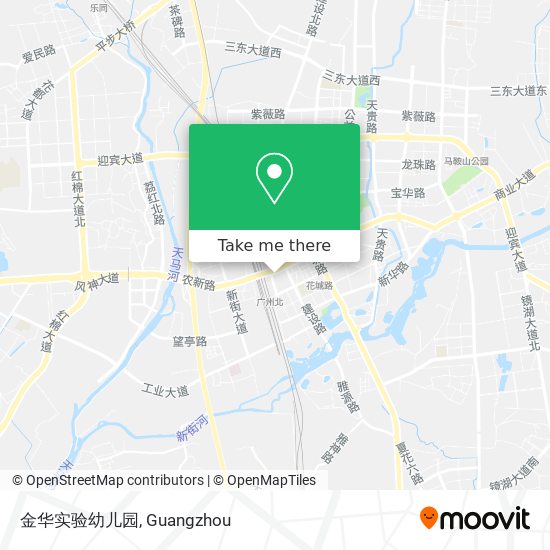 金华实验幼儿园 map