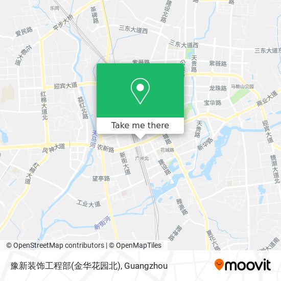 豫新装饰工程部(金华花园北) map