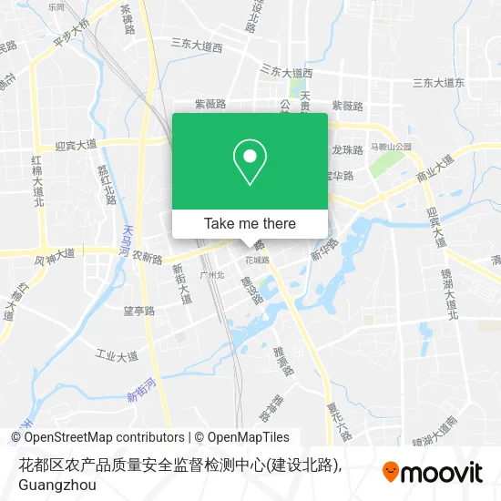 花都区农产品质量安全监督检测中心(建设北路) map