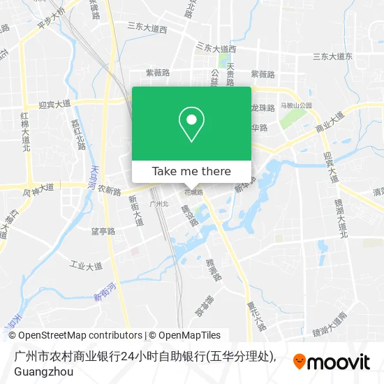 广州市农村商业银行24小时自助银行(五华分理处) map