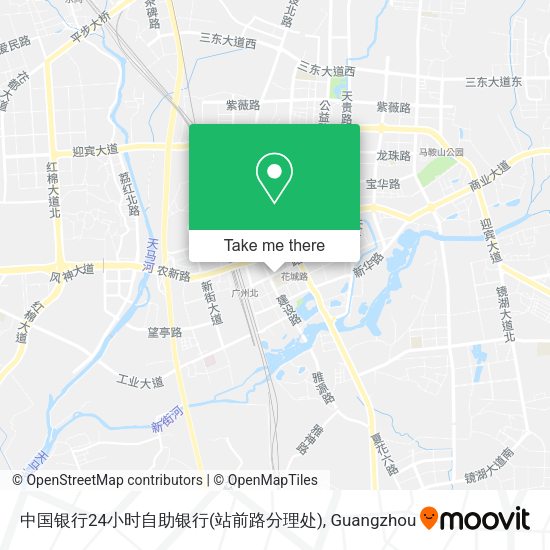 中国银行24小时自助银行(站前路分理处) map
