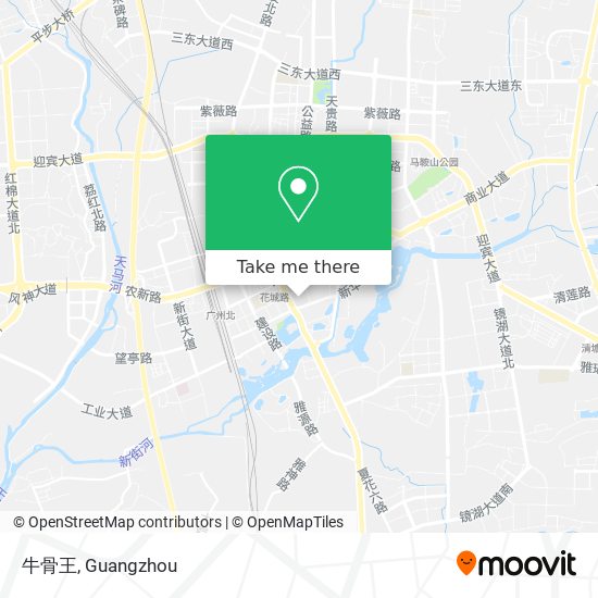 牛骨王 map