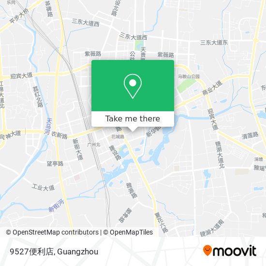 9527便利店 map