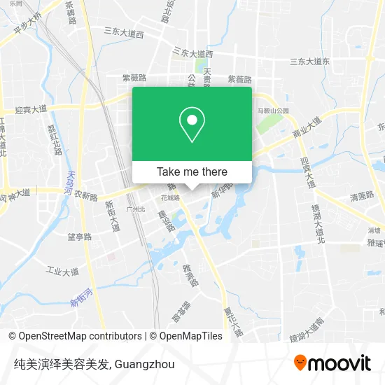 纯美演绎美容美发 map