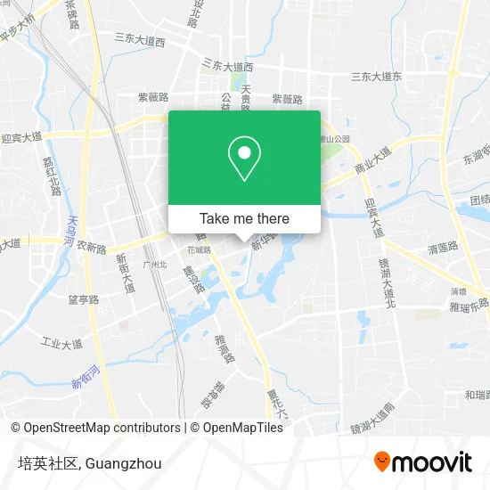培英社区 map