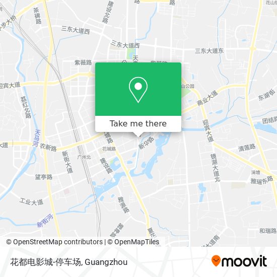 花都电影城-停车场 map