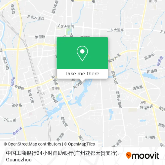 中国工商银行24小时自助银行(广州花都天贵支行) map