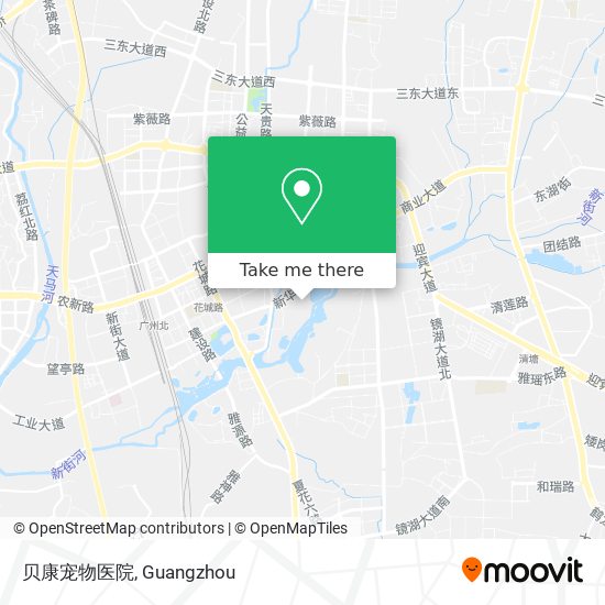 贝康宠物医院 map