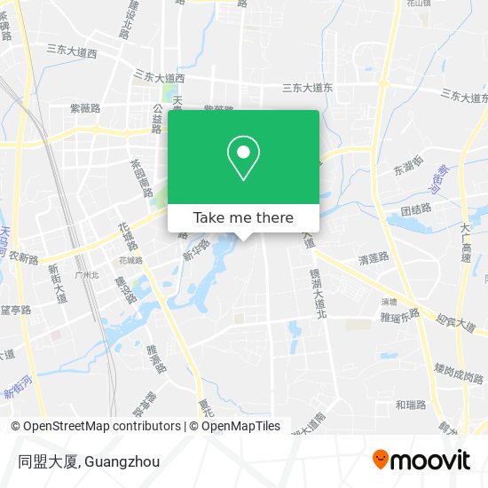 同盟大厦 map