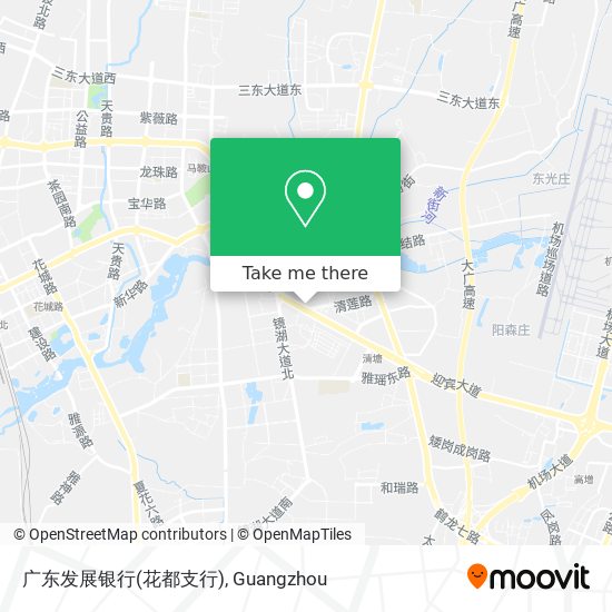 广东发展银行(花都支行) map