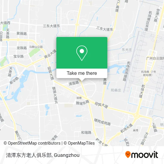 清潭东方老人俱乐部 map
