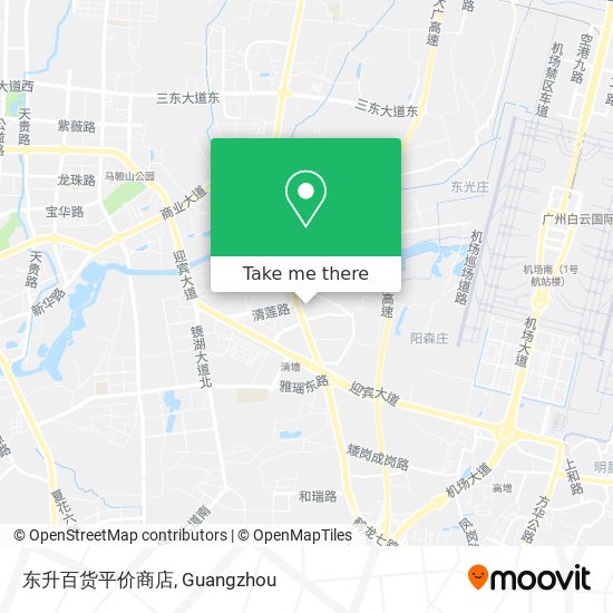 东升百货平价商店 map