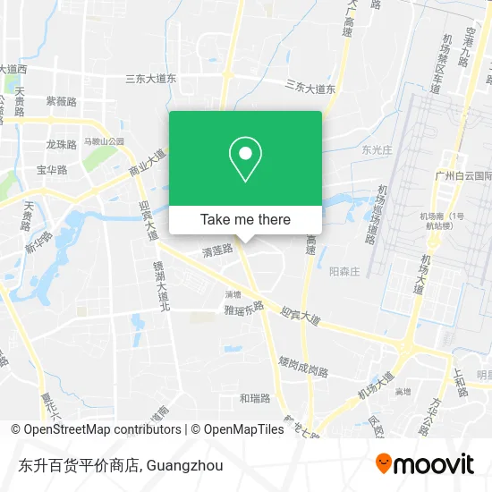 东升百货平价商店 map