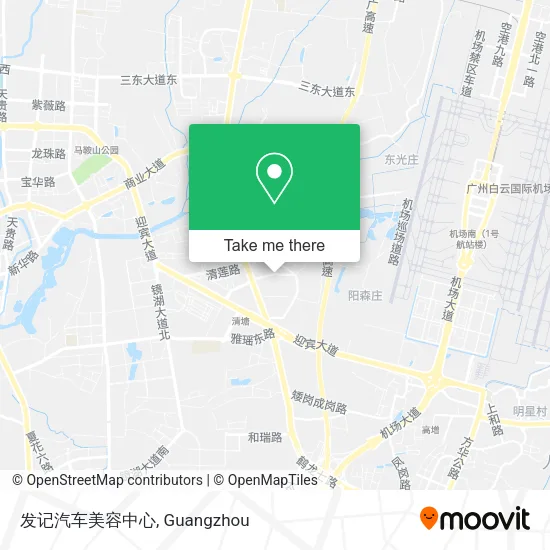 发记汽车美容中心 map
