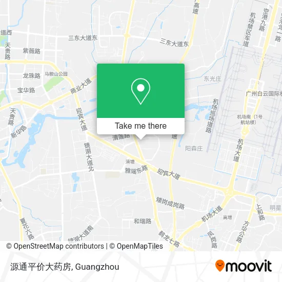 源通平价大药房 map