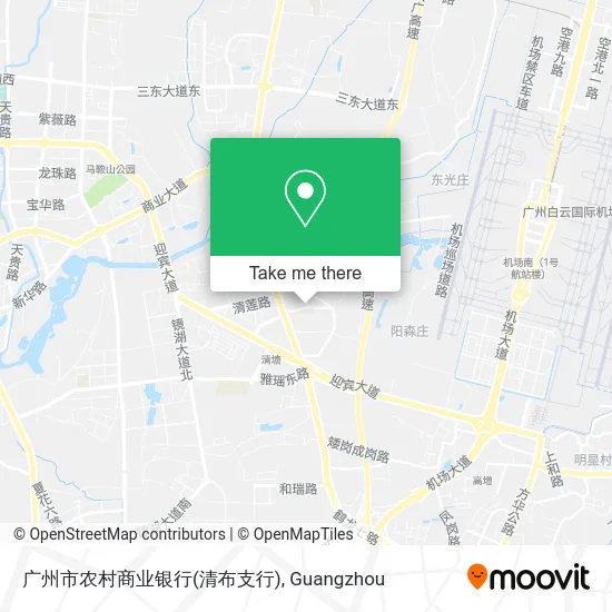 广州市农村商业银行(清布支行) map