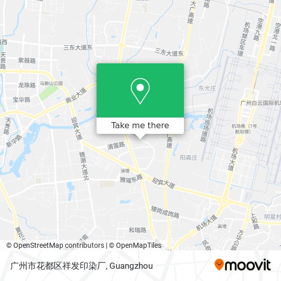 广州市花都区祥发印染厂 map