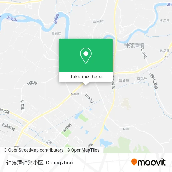 钟落潭钟兴小区 map