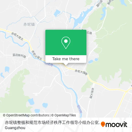 赤坭镇整顿和规范市场经济秩序工作领导小组办公室 map