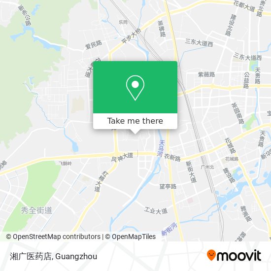 湘广医药店 map