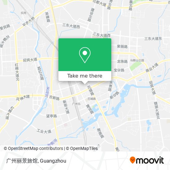 广州丽景旅馆 map