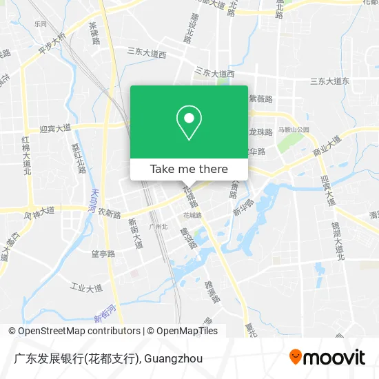 广东发展银行(花都支行) map