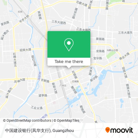 中国建设银行(凤华支行) map