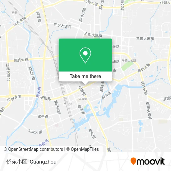 侨苑小区 map