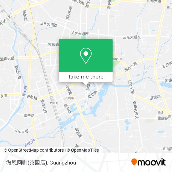 微恩网咖(茶园店) map