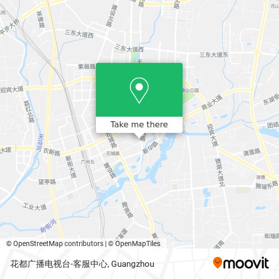 花都广播电视台-客服中心 map
