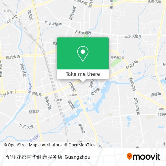 华洋花都南华健康服务店 map