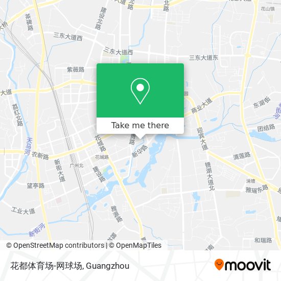 花都体育场-网球场 map